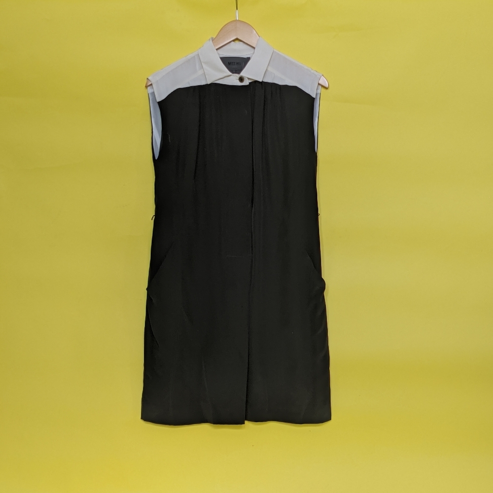 MISS WU silk dress with pockets